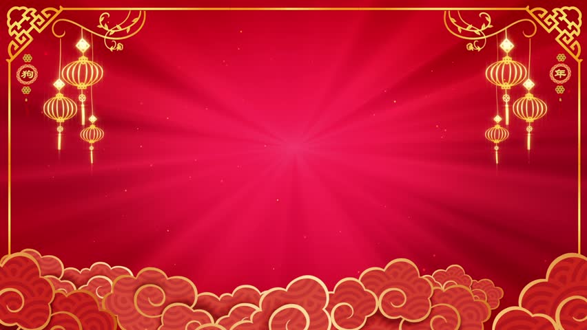 Chinese New Year Greeting Background Stock Footage Video 100 Royalty Free 1007287210 Shutterstock
