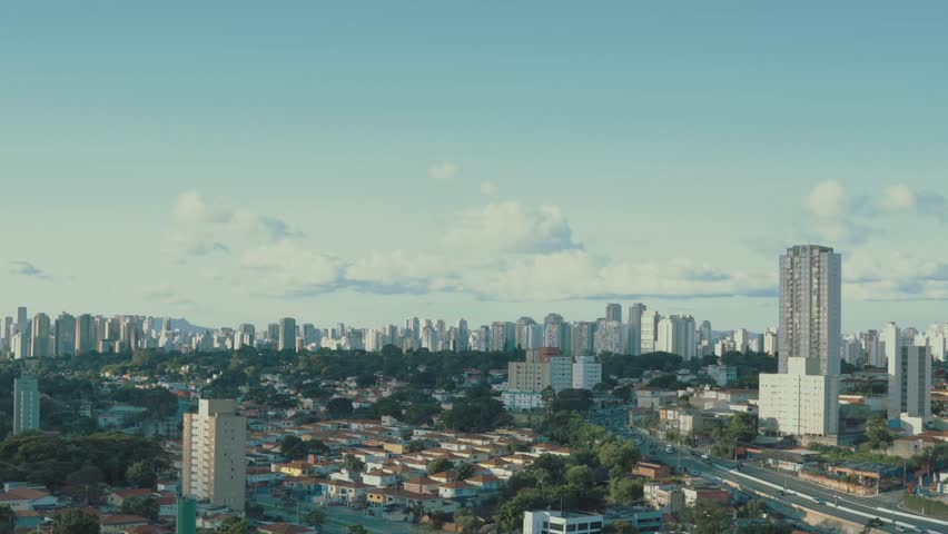 scenery of the city of são paulo