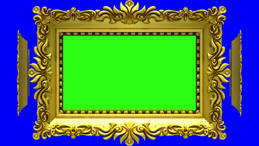 Download Ornate Gold Picture Frames Rotate Stock Footage Video 100 Royalty Free 1007323579 Shutterstock