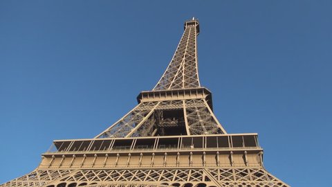 Eiffel Tower Image Imposing Metallic Structure Famous Paris Historical Monument