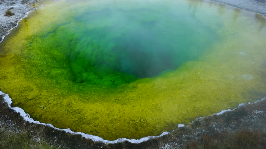 Morning Glory Pool, Yellowstone National Park, Unesco World Heritage, Wyoming, Usa, North America, America