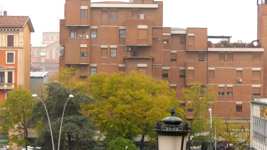 Bologna, Emilia-Romagna Region, Northern Italy: building on street Viale Masini, 2E near central railway station