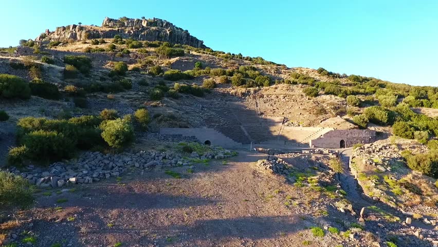 Amazing ancient village Assos.