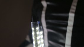 Close-up of a man firing a fireworks display for a show fighter and led show - Powered by Shutterstock - Get 15% off with code: PIKWIZARD15