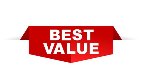 red banner animation best value