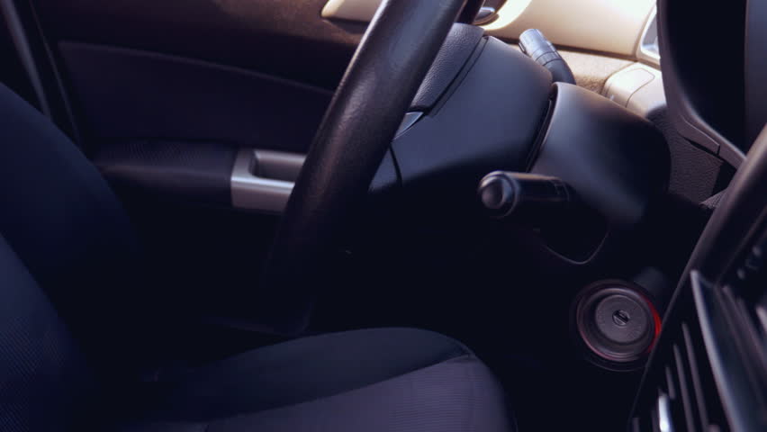 Pregnant woman fastening seat belt before driving car | Shutterstock HD Video #1007529010