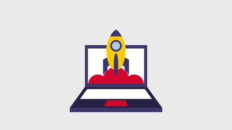 Get Yours Now Rocket Smoke Message Stock Vector (Royalty Free ...