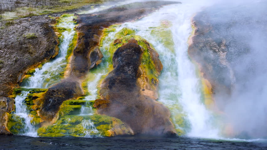 Grand Prismatic Spring Area, Yellowstone National Park, Unesco World Heritage, Wyoming, Usa, North America, America