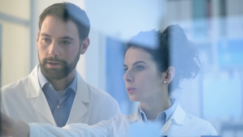 Doctors working together in the office, they are examining a patient's x-ray and discussing diagnosis and treatment, healthcare and medicine concept Royalty-Free Stock Footage #1007617216