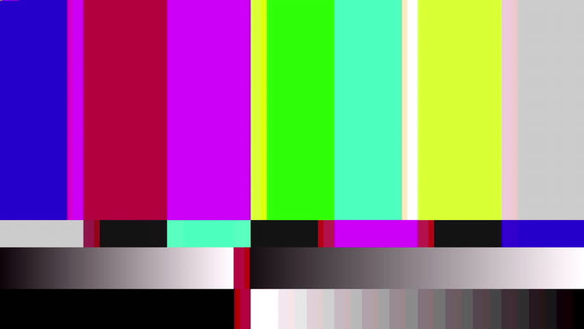 TV color bars malfunction  | Shutterstock HD Video #1007639392