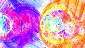 moving rotating abstract painting rainbow seamless loop backgrond animation new quality artistic joyful colorful dynamic universal cool nice video footage