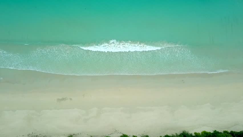 Seychelles waves top view | Shutterstock HD Video #1007682805