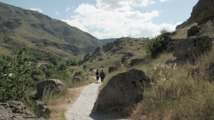 The ancient cave monastery Vardzia - Georgia