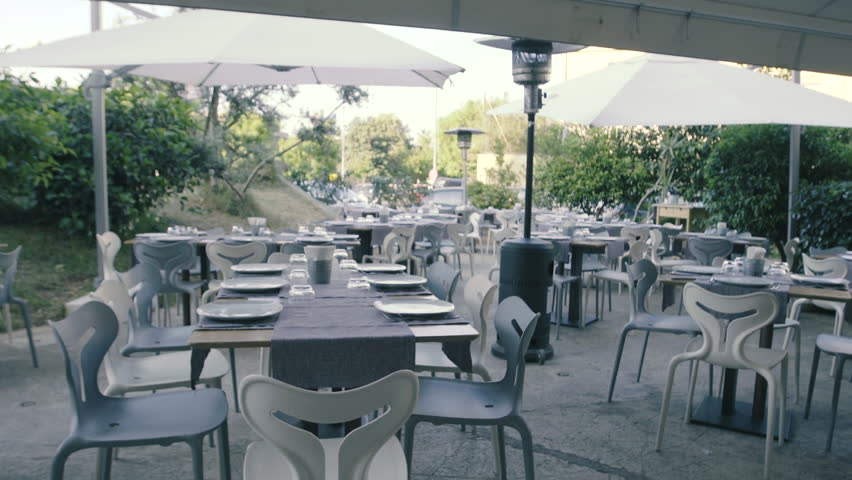 Open air restaurant 