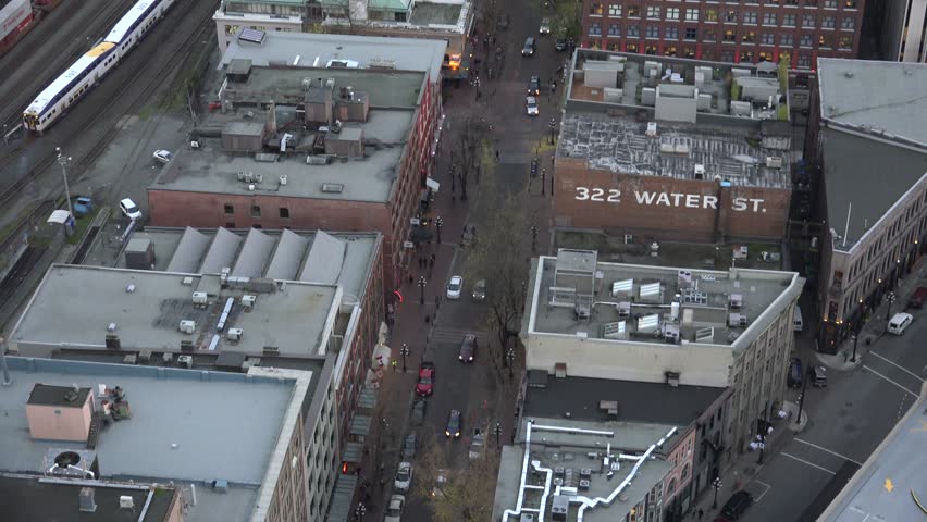 Vancouver lookout, city view daytime