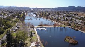 San Diego - Santee Lakes - Drone Video. Aerial Video of Santee Lakes is located in the heart of the east county just outside of San Diego, in the city of Santee.