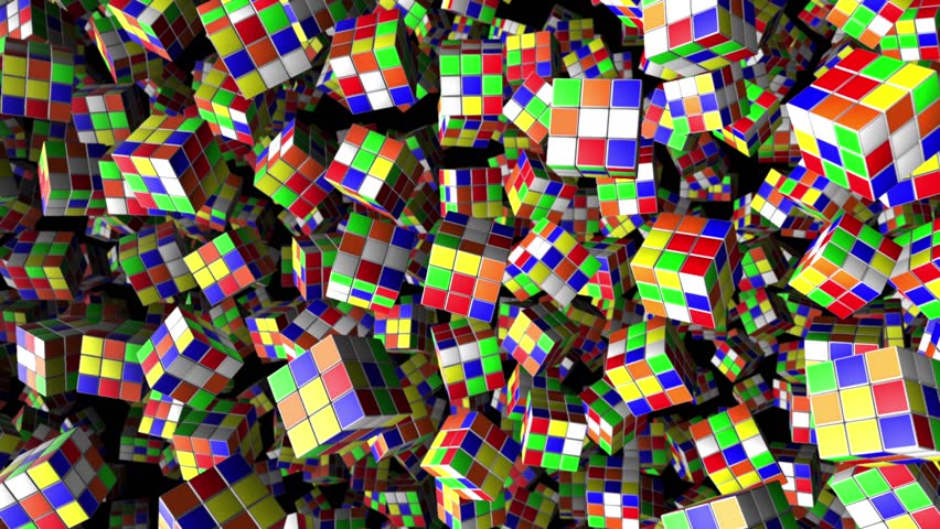 Rubiks Cube Animation Background Loop Stock Footage Video 100 Royalty Free Shutterstock