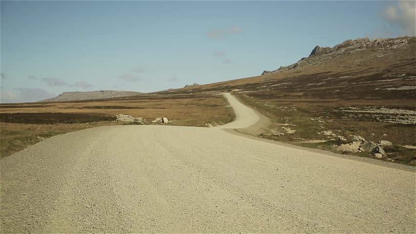 Darwin Road, East Falkland, Falkland Islands, Falklands (Islas Malvinas).