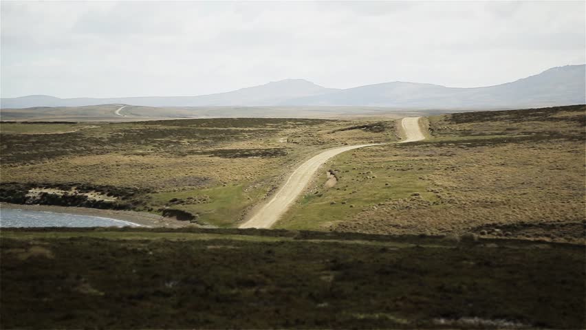 Darwin Road, East Falkland, Falkland Islands, Falklands (Islas Malvinas).