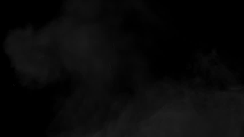 Smoke rising over black background | Shutterstock HD Video #1007903902
