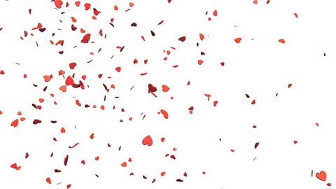 Celebration Background Template Confetti Red Ribbons Stock Vector ...