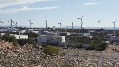 Wind turbines in Morocco