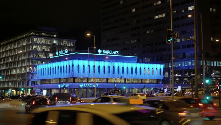 Barclays Bank In Madrid At Stock Footage Video 100 Royalty Free 1007957881 Shutterstock