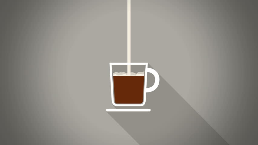 4k Animation Hot Coffee And の動画素材 ロイヤリティフリー Shutterstock