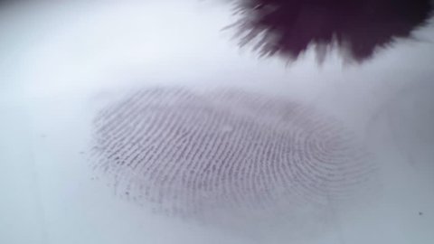 Developing fingerprints CSI magnetic brush 4K