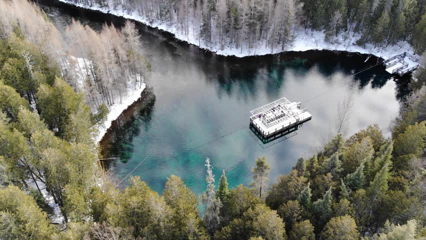 Kitch-iti-kipi (Big Spring) Michigan - Winter 2018