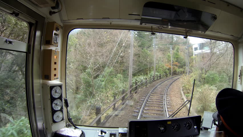 Train Tram Climbing to the Stock Footage Video (100% Royalty-free ...