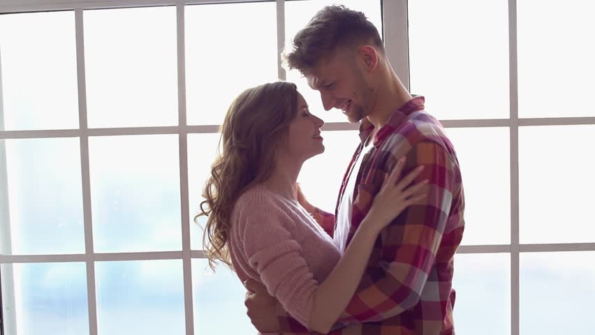 Young Couple at Home Together Stock Footage Video (100% Royalty-free