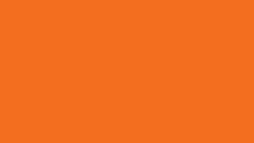 Orange background and moving rectangle
