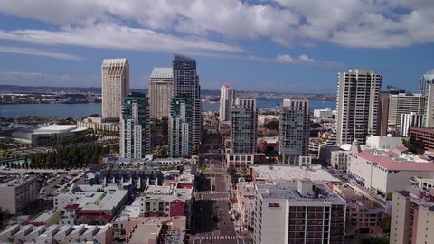 San Diego, CA - Downtown - Drone Video. Aerial Video of Downtown San Diego, CA.