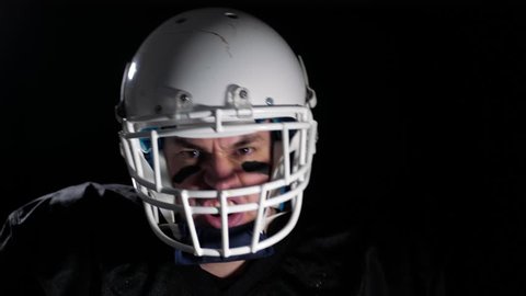 Closeup Portrait Of Football Player Stock Footage Video 100 Royalty Free Shutterstock Closeup Portrait Of Football Player Stock Footage Video 100 Royalty Free Shutterstock