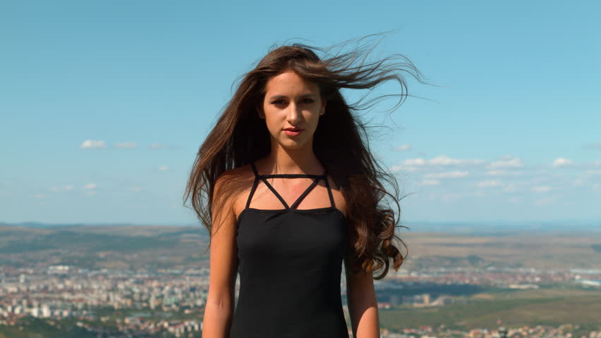 Wind Blowing Through a Young Stock Footage Video (100% Royalty-free