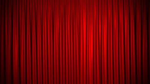 Curtain Red Silk Loop Background 4K Seamlessly Looped 
