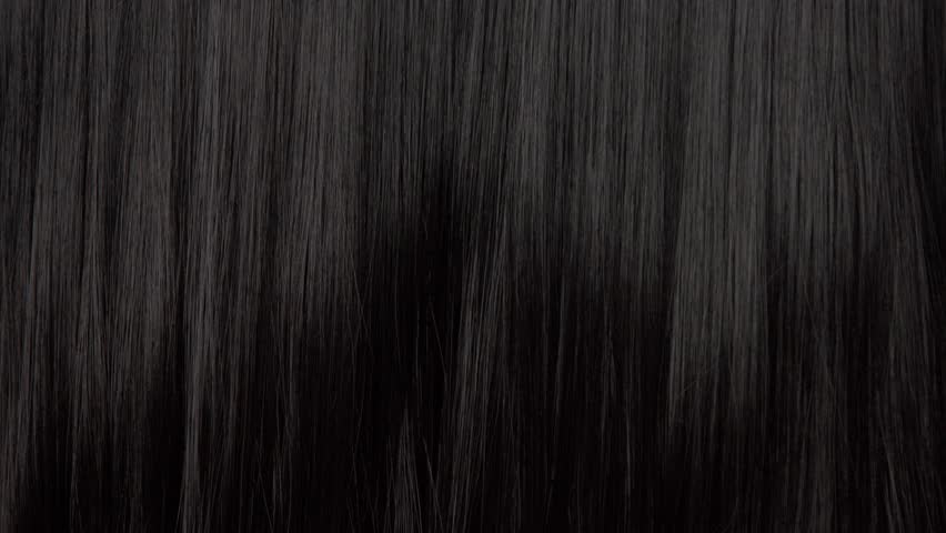 hair texture background no person black Stock Footage Video (100%