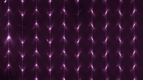 Floodlights disco background with waves. Pink creative bright flood lights flashing. Seamless loop.  look more options and sets footage in my portfolio