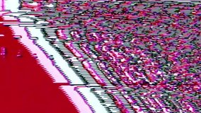 Analog Abstract Video Shapes & Signal Noise FeedBack Manipulation