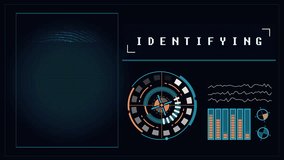 Security application scanning fingerprints available in 4k UHD FullHD and HD video animation footage - Powered by Shutterstock - Get 15% off with code: PIKWIZARD15