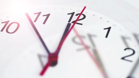 Time Flies. Time Concept Background 4K
Overlap of two clean white clock timelapse.
