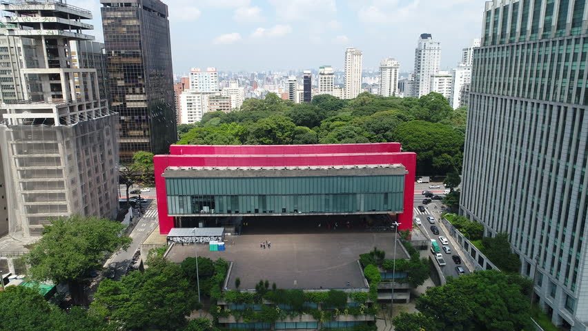 SAO PAULO BRAZIL PAULISTA AVENUE MASP MUSEUM