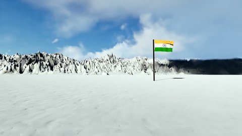 Himalaya Mountains Volumetric Clouds