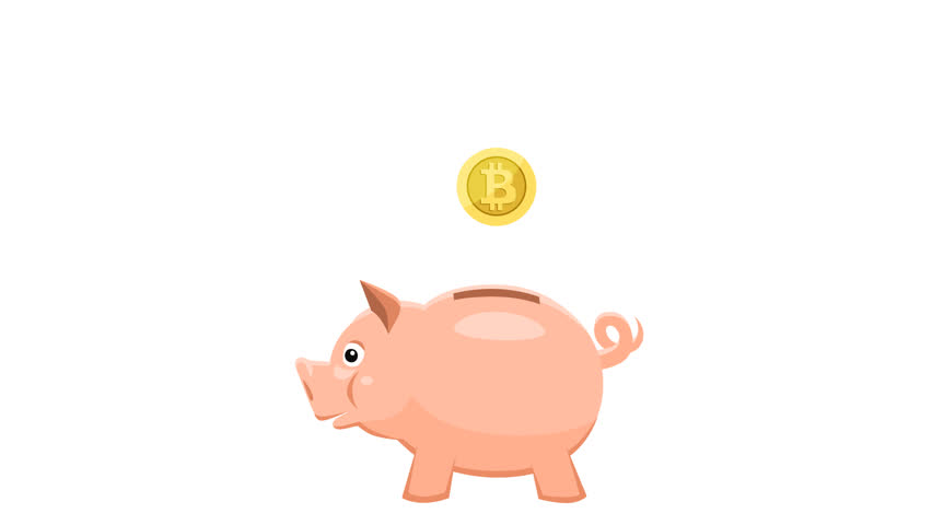 animated piggy bank