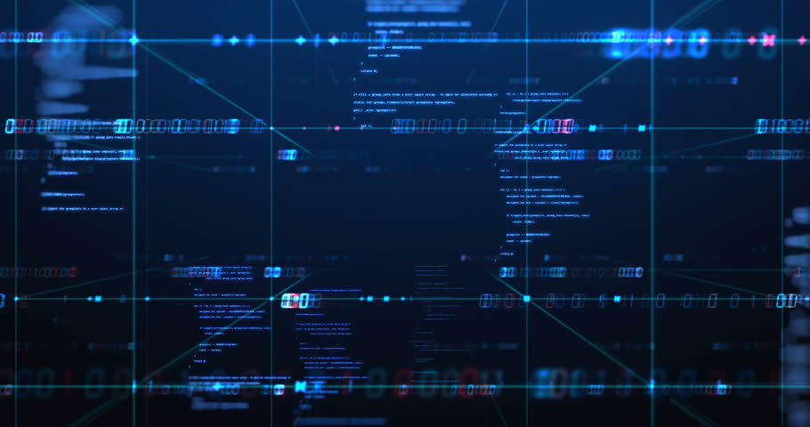 Programming code abstract technology background footage,concept of software developer and Computer script.4k seamless loop Royalty-Free Stock Footage #1008397633