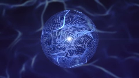 Background Animation Ball Rotation Motion Abstract Stock Footage Video ...