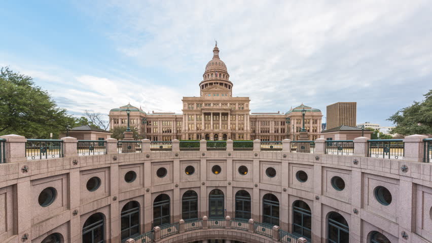 Austin, Texas, USA at the Texas State Capitol.