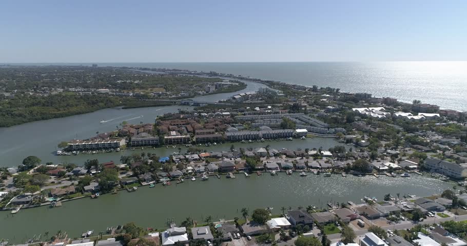 Aerial view Largo Pinellas County Tampa Florida USA Indian Rocks Beach 33785.
Indian Rocks Beach is a city in Pinellas County, Florida, United States. 