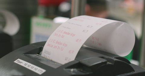 Printing Order Receipt Tickets in Restaurant Kitchen